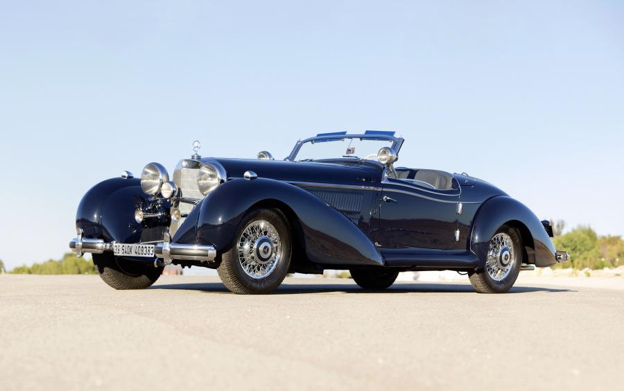  Mercedes-Benz 540K Special Roadster by Sindelfingen 1939 года  (фото 35 из 41)